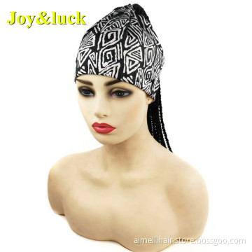 Wholesale Head band Ombre Hairband Long Twist Braided Wig Natural Ladies Curly Headband Wig for Black Women Synthetic Hair Wigs